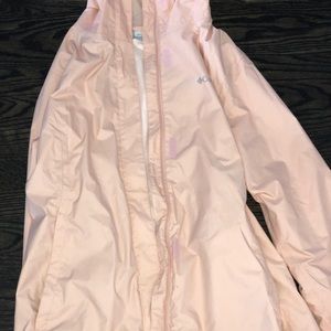 Light Pink Columbia Windbreaker
